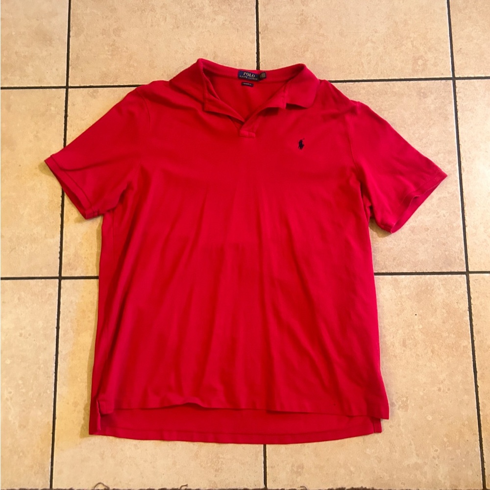 Polo by Ralph Lauren Red Classic Polo Shirt